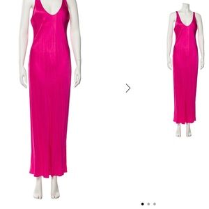 L'AGENCE Pink Maxi Dress